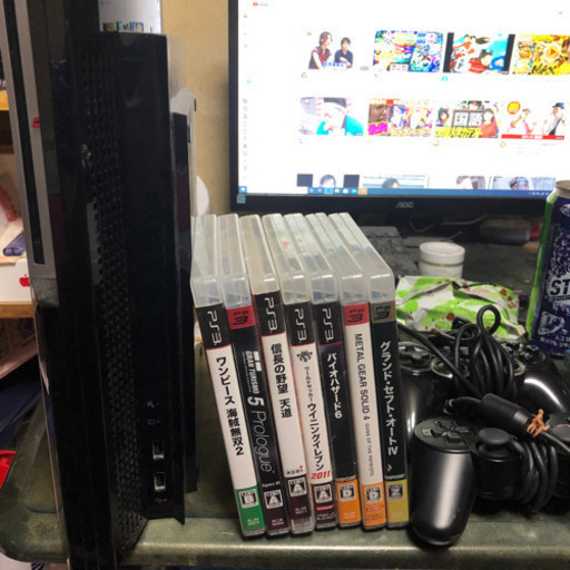 プレステ本体3とWii本体のソフト付き！！