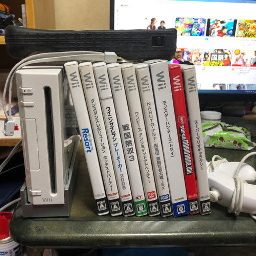 プレステ本体3とWii本体のソフト付き！！