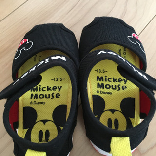 キッズ ミッキーサンダル 13.5cmの画像