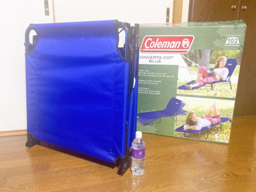 【Coleman】値引き‼️アウトドア折りたたみ式ベット