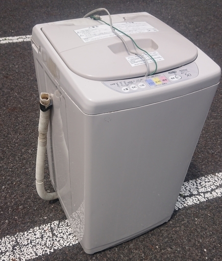日立全自動洗濯機　5kg　NW-5R6　引き取りなら無料