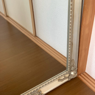 全身鏡 姿見 姿見鏡 大型ミラー アンティーク ヴィンテージ 巨大 鏡の画像