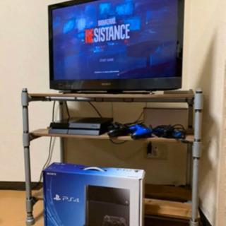 ps4 （本体＋コントローラー3台）+ テレビ　KDL-32EX420