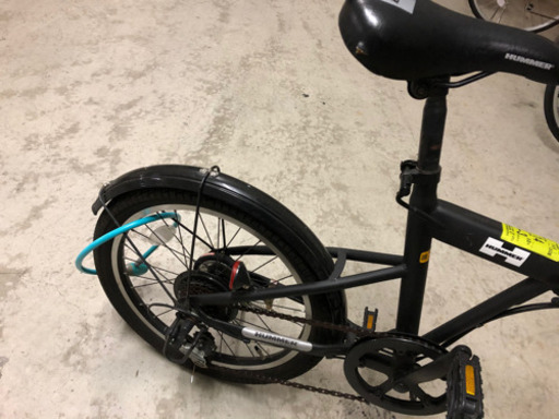 折り畳み自転車　HUMMER