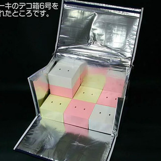 値下げ　保冷保温ボックス　ネオシッパー　K-9　折りたたみ式　オリジナル　(前開きタイプ)の画像