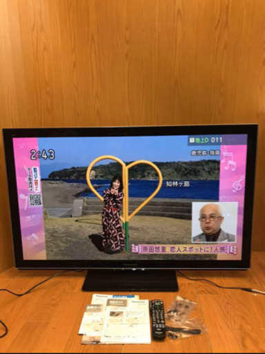 50インチ Panasonic プラズマテレビ パナソニック TH-P50VT3 大画面 薄型 （A427）AKARI