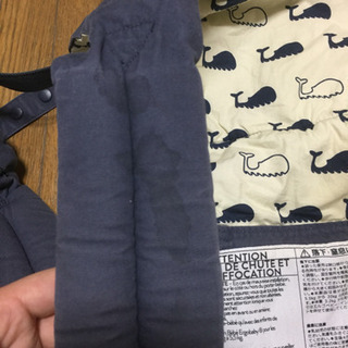 エルゴ正規品 マリーン ベビーウエストベルト付きの画像