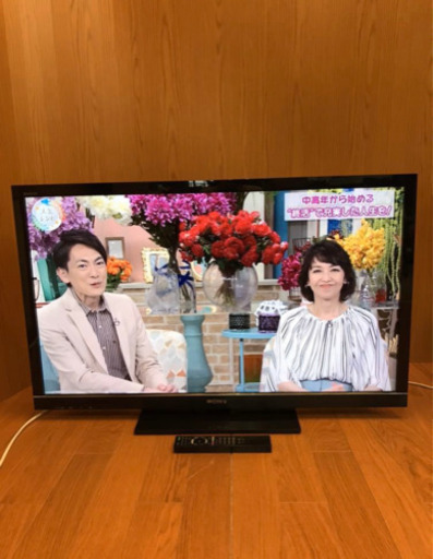画面キレイ SONY 46インチ 液晶デジタルテレビ　薄型 KDL-46HX800　46型リモコン・B-CAS付き（A154）AKARI