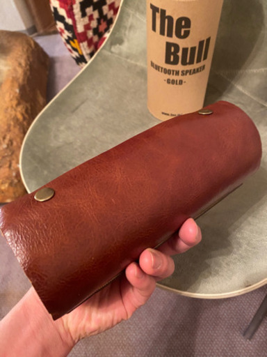 the bull 本革レザー   スピーカー　Bluetooth