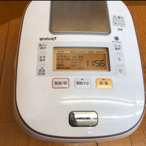 Panasonic（パナソニック）可変圧力IHジャー炊飯器！Wおどり炊き！一升炊き！SR-PW186！2016年製（A542）AKAR