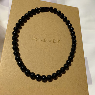 【値下げしました】黒玉　ネックレス　念珠