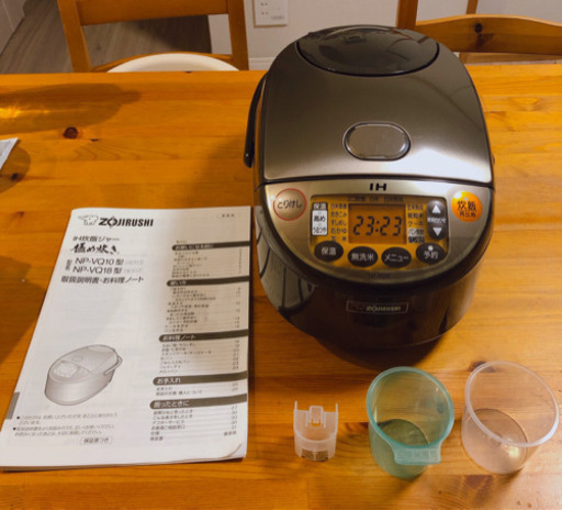 お取引中　象印　IH炊飯ジャー　極め炊き　5号　18年製
