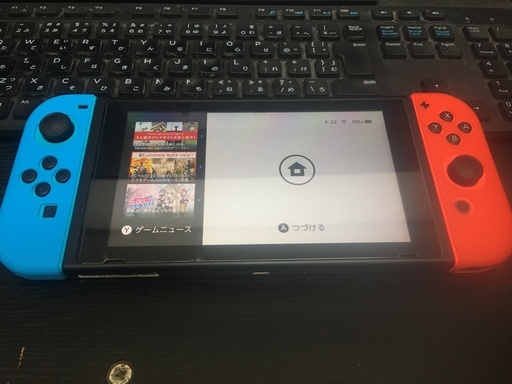 任天堂switch　旧型　と　あつまれどうぶつの森とパワプロ