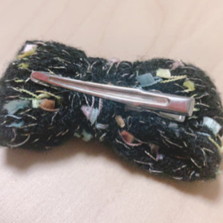 【無料】ヘアピン リボン シンプル 雑貨 ヘア止め 髪飾り おしゃれの画像