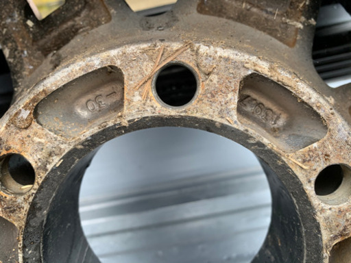 15×8j▲PCD139.7！-30！ランクル！プラド！サファリ！ハイエース！ブラック！黒！値下げ可能