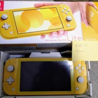 【新品未使用】再値下げ　ニンテンドースイッチ　ライト　イエローの画像