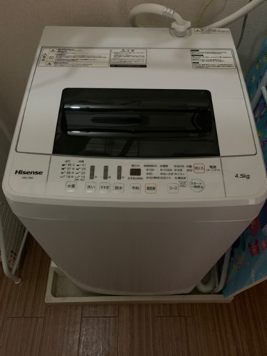生活家電 hisense hw-t45c