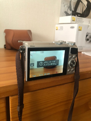 Nikon 1 j5 カメラカバー Nikkorレンズ用アダプター付き 美品