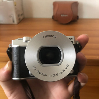 Nikon 1 j5 カメラカバー Nikkorレンズ用アダプター付き 美品