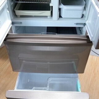 配達設置? 冷蔵庫 5ドア 365L 冷⇔温ホット庫機能 どっちもドア