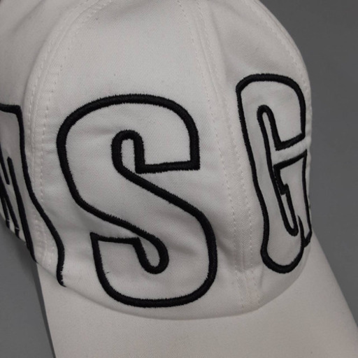 MSGM 帽子 キャップ 白 お売りします。