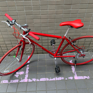 【乗車回数1回ほぼ新品】SPEAR (スペア) クロスバイク 7...