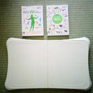 【値下げ】運動不足解消!　WII fit prus+セット一式の画像