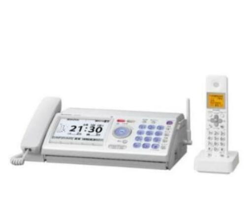 SHARP 電話機 くるピカキー FAX