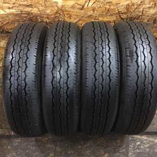 BS ECOPIA RD-613 STEEL 195/80R15 107/105L LT 15インチ 夏タイヤ 2019年製 新車外し ハイエース キャラバン等 (VTC171) クレジットカード QR決済可能