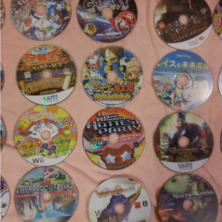 まとめ売り　Wiiゲームソフト34本の画像