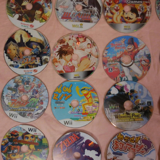 まとめ売り　Wiiゲームソフト34本の画像