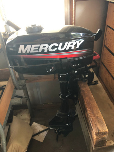 MERCURY 2馬力　2ストローク(3.5馬力使用) 船外機　ゴムボート