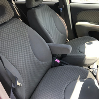 マーチ 20年 車検4年5月 5万㌔ KENWOODナビ TV Bカメラ エアロの画像