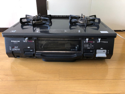 ●交渉中●ガスコンロ　2口　都市ガス