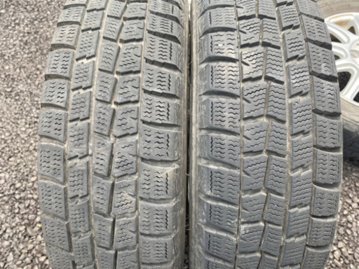 ２台分　軽自動車用　13インチ　国産スタッドレスタイヤ　アルミホイールセット　155/65R13