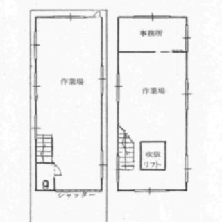  ★倉庫・工場★ 摂津市鳥飼上　２６．１坪　 #工場　#倉庫　#...