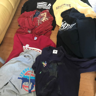 メンズトレーナーとジャケットなど沢山