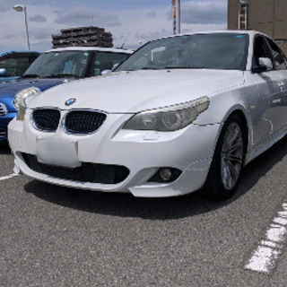最終値下げBMW 5シリーズ　Mスポーツ　平成17年式　 525i 　黒革シート　サンルーフの画像