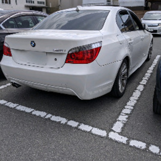 最終値下げBMW 5シリーズ　Mスポーツ　平成17年式　 525i 　黒革シート　サンルーフの画像