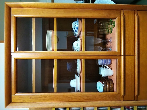 コスガ  ミラノシリーズ  食器棚
