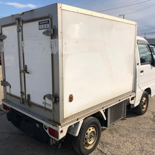 カーショップエイブル スバル　サンバートラック！冷蔵冷凍車！４ＷＤ！エアコン！パワステ！早い者勝ち！コミコミ16.5万！下取り、配送可能！の画像