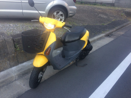 スズキ レッツ4  黄色 東京都江戸川区より