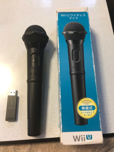 WiiU ワイヤレスマイク無線式 中古品