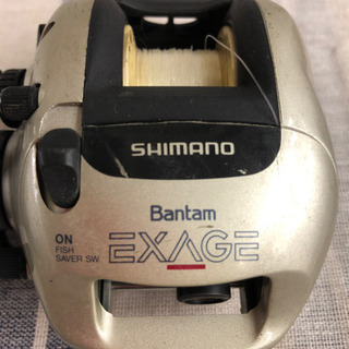 リール　　shimano   Bantam  EXAGE 100            C31の画像