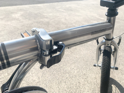良品ウルトラコンパクト折りたたみ自転車