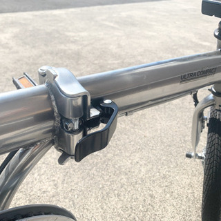 良品ウルトラコンパクト折りたたみ自転車の画像