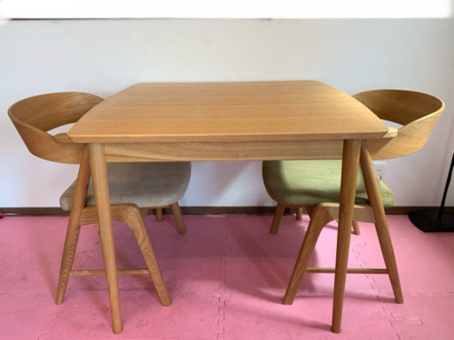 モモナチュラル  ダイニングテーブル（イスなし）