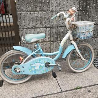 取引中！！子供自転車　16インチ　補助輪あり