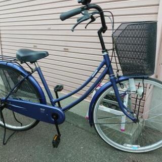 札幌市内配達無料！中古ママチャリ26インチブリジストン製パープル色。