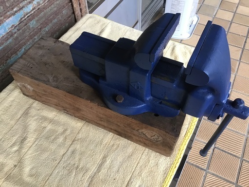 メンテテナンス　DIY 工作用バイス　万力